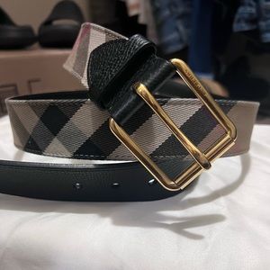 Authentic Burberry belt